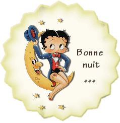 bonne nuit Betty Boop
